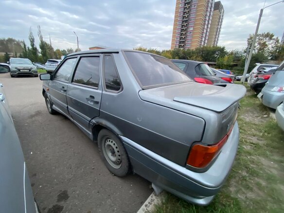 2007 Lada (ВАЗ) 2115, серый, 179000 рублей - вид 12
