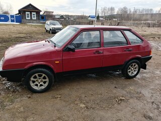 1993 Lada (ВАЗ) 2109, красный, 115000 рублей, вид 4