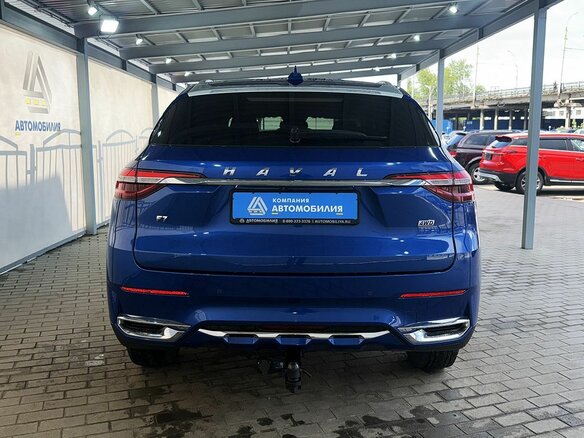 2019 Haval F7 I, синий - вид 3