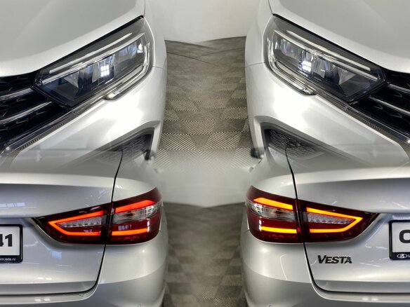 2026 Lada (ВАЗ) Vesta I Рестайлинг (NG), серебристый - вид 16