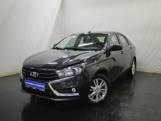 2016 Lada (ВАЗ) Vesta I, чёрный, 791000 рублей, вид 1