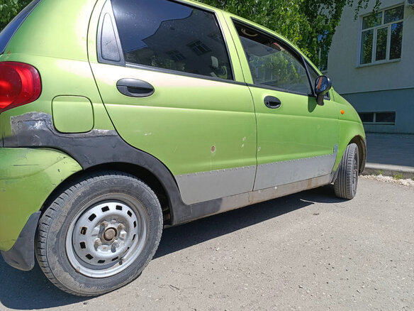 2008 Daewoo Matiz I Рестайлинг, зелёный, 135000 рублей - вид 4