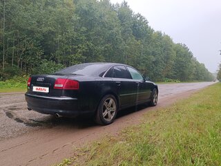 2006 Audi A8 Long II (D3) Рестайлинг, чёрный, 950000 рублей, вид 4