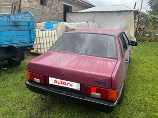 2001 Lada (ВАЗ) 21099, красный, 80000 рублей, вид 4