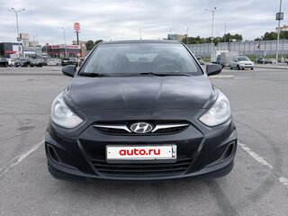 2014 Hyundai Solaris I, чёрный, 695000 рублей, вид 1