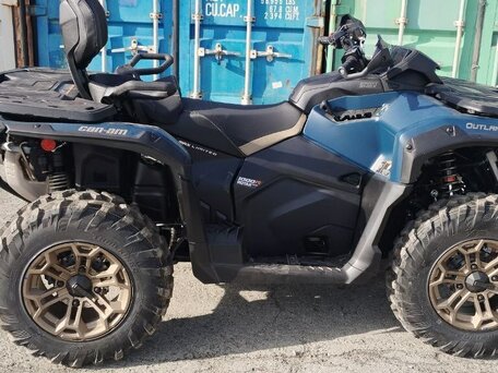 2026 BRP Can-Am Outlander MAX 1000R LTD, голубой, 2600000 рублей, вид 3