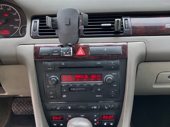 2003 Audi A6 II (C5) Рестайлинг, синий, 650000 рублей - вид 6