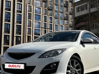 2011 Mazda 6 II (GH) Рестайлинг, белый, 1130000 рублей, вид 2