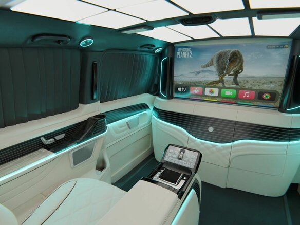 2026 Mercedes-Benz V-Класс Long 300 d длинный III (W447) Рестайлинг 2, чёрный, 31100000 рублей - вид 1