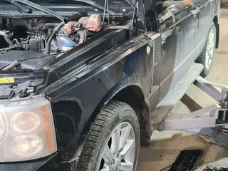 2006 Land Rover Range Rover Supercharged III Рестайлинг, чёрный, 850000 рублей, вид 2