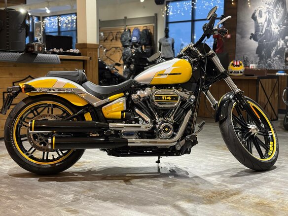 2020 Harley-Davidson Breakout, жёлтый, 2500000 рублей - вид 3
