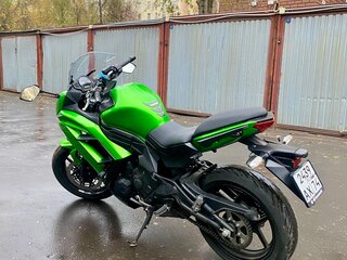 2013 Kawasaki ER-6F (Ninja 650R), зелёный, 530000 рублей, вид 3