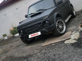 2002 Lada (ВАЗ) 2131 (4x4) I, чёрный, 460000 рублей, вид 4