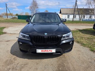 2011 BMW X3 28i xDrive II (F25), чёрный, 1200000 рублей, вид 2