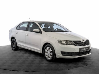 2019 Skoda Rapid I Рестайлинг, белый, 860000 рублей, вид 3