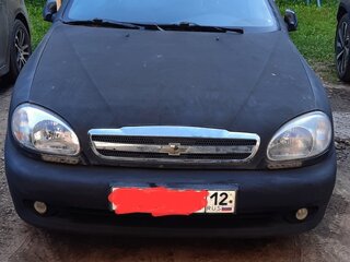 2007 Chevrolet Lanos I, чёрный, 75000 рублей, вид 2