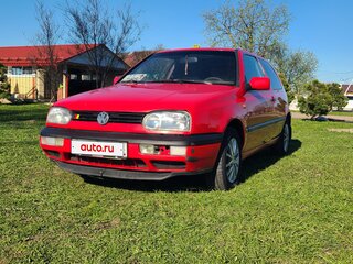 1992 Volkswagen Golf III, красный, 200000 рублей, вид 3