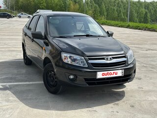2014 Lada (ВАЗ) Granta I, чёрный, 250000 рублей, вид 3