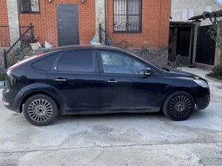 2008 Ford Focus II Рестайлинг, чёрный, 380000 рублей, вид 4