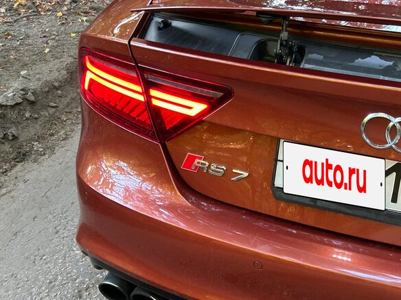 2011 Audi A7 I (4G), оранжевый, 1800000 рублей - вид 12