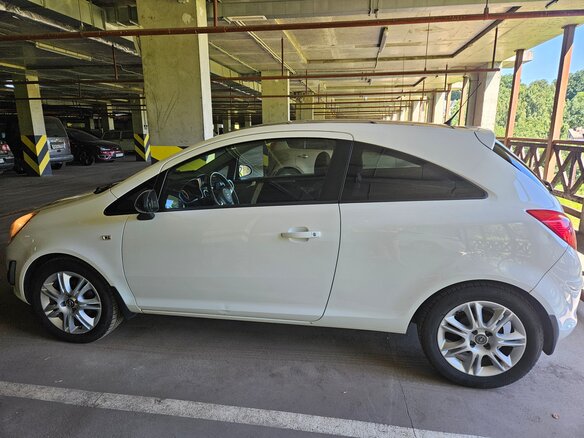 2012 Opel Corsa D Рестайлинг II, белый - вид 5