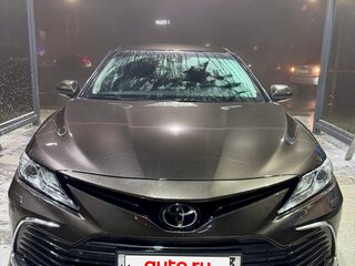 2021 Toyota Camry VIII (XV70) Рестайлинг, коричневый, 3600000 рублей, вид 5