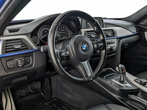 2018 BMW 3 серии 330i xDrive VI (F3x) Рестайлинг, синий, 3010000 рублей - вид 14