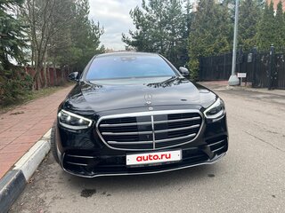 2021 Mercedes-Benz S-Класс 580 4MATIC VII (W223), чёрный, 11500000 рублей, вид 2