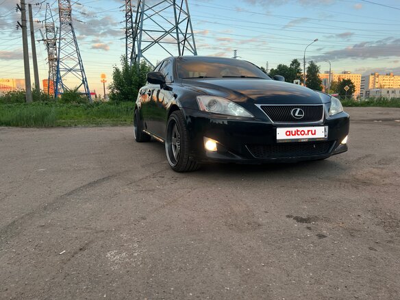 2008 Lexus IS 250 II Рестайлинг, чёрный, 1400000 рублей - вид 6