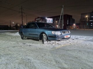 1991 Audi 100 IV (C4), зелёный, 180000 рублей, вид 3