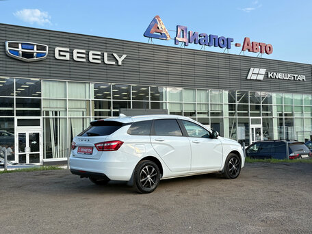 2021 Lada (ВАЗ) Vesta SW I, белый, 950000 рублей, вид 5