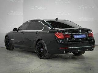 2013 BMW 7 серии Long 750Li xDrive V (F01/F02/F04) Рестайлинг, чёрный, 1700000 рублей, вид 4