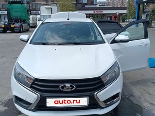 2021 Lada (ВАЗ) Vesta I, белый, 800000 рублей, вид 1
