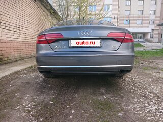 2014 Audi A8 Long III (D4) Рестайлинг, серый, 2500000 рублей, вид 3