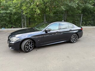 2020 BMW 5 серии 530i VII (G30/G31/G38) Рестайлинг, синий, 4398000 рублей, вид 2