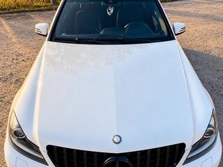 2011 Mercedes-Benz C-Класс 180 BlueEFFICIENCY III (W204) Рестайлинг, белый, 1250000 рублей, вид 2