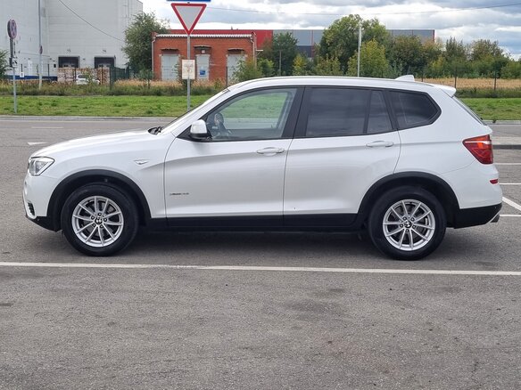 2014 BMW X3 20i xDrive II (F25) Рестайлинг, белый, 1699000 рублей - вид 7