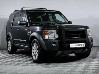 2007 Land Rover Discovery III, чёрный, 779000 рублей, вид 3