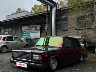 2006 Lada (ВАЗ) 2107, пурпурный, 350000 рублей, вид 1