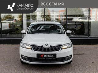 2019 Skoda Rapid I Рестайлинг, белый, 1346000 рублей, вид 2