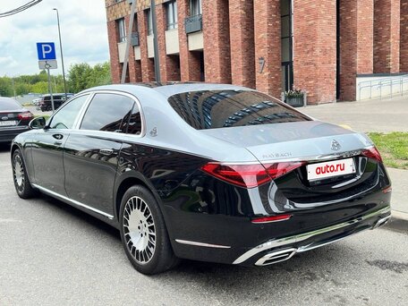2021 Mercedes-Benz Maybach S-Класс 580 II (Z223), чёрный, 15499000 рублей, вид 4