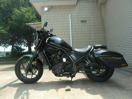 2023 Honda CMX 1100 Rebel, чёрный, 1250000 рублей, вид 1