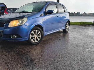 2009 Chevrolet Aveo I Рестайлинг, синий, 360000 рублей, вид 1