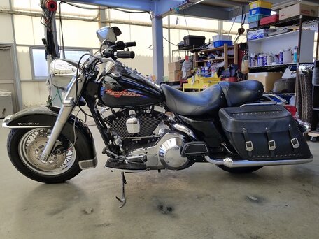1997 Harley-Davidson Road King, чёрный, 852000 рублей, вид 2