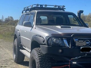 2007 Nissan Patrol V (Y61) Рестайлинг, серебристый, 3620000 рублей, вид 1
