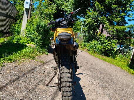 1999 Suzuki TS 50, жёлтый, 90000 рублей, вид 4