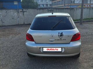 2007 Peugeot 307 I Рестайлинг, серебристый, 219000 рублей, вид 5