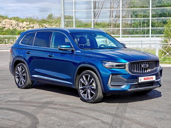 2021 Geely Monjaro (Xingyue L) I, синий, 2380000 рублей - вид 5