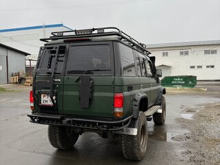 1995 Toyota Land Cruiser Prado 70 Series, зелёный, 3200000 рублей, вид 5