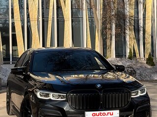 2020 BMW 7 серии 730d xDrive VI (G11/G12) Рестайлинг, чёрный, 6500000 рублей, вид 1